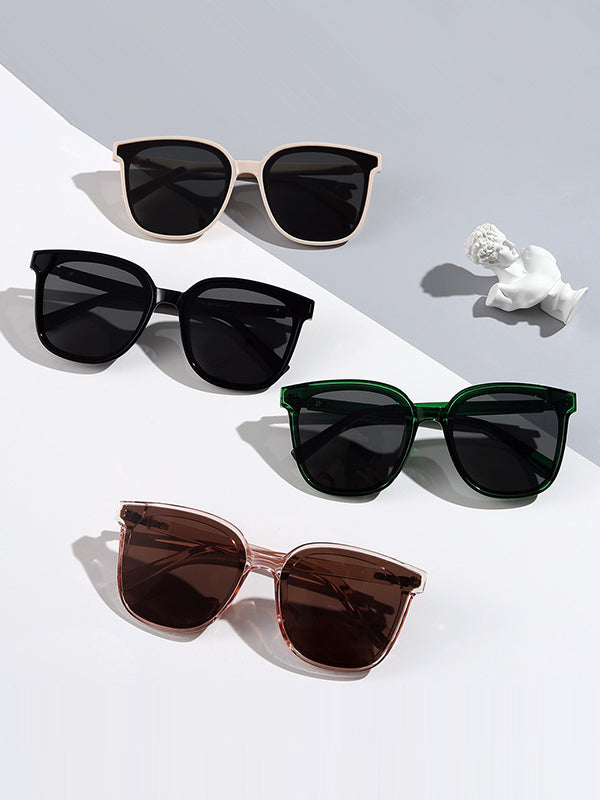 Geometric Sun Protection Sunglasses Accessories