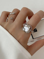 Original Chic Irregular Geometric Ring