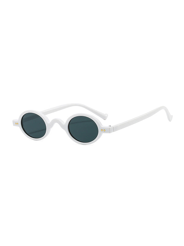 Geometric Sun Protection Sunglasses Accessories