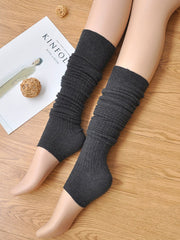 Casual Skinny Keep Warm Solid Color Leg Warmers Accessories