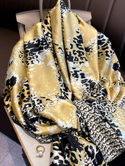 Leopard Printed Sun Protection Shawl&Scarf