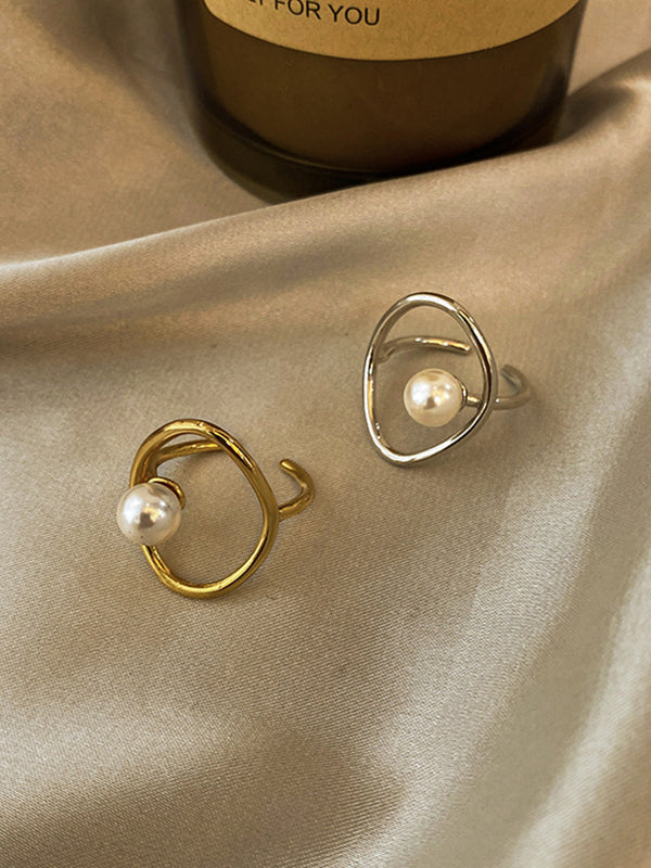 Pearl Hollow Rings Accessories