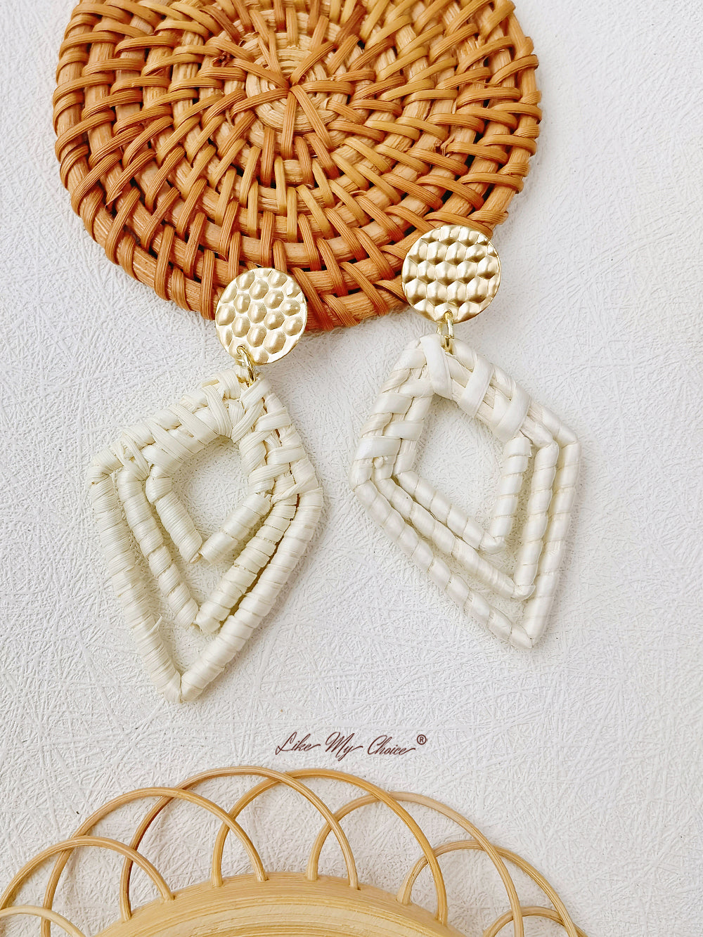 Handmade Bohemian Geometric Earrings