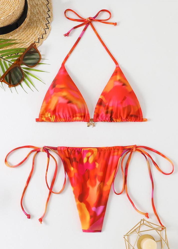 Radiant Tide Triangle Bikini Set