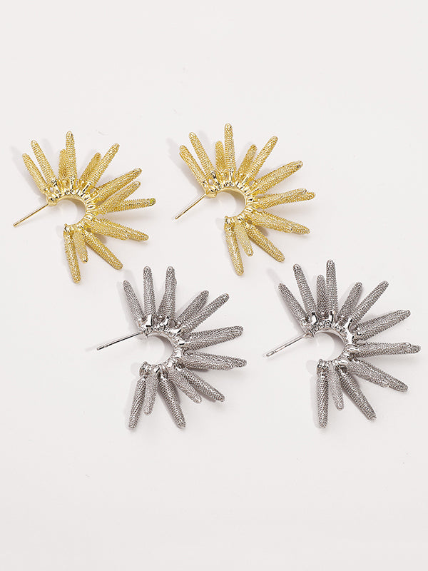 Normcore Geometric Drop Earrings