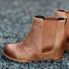 Women Wedge Ankle Booties