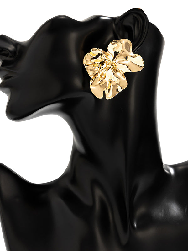 Normcore Flower Shape Earrings Accessories