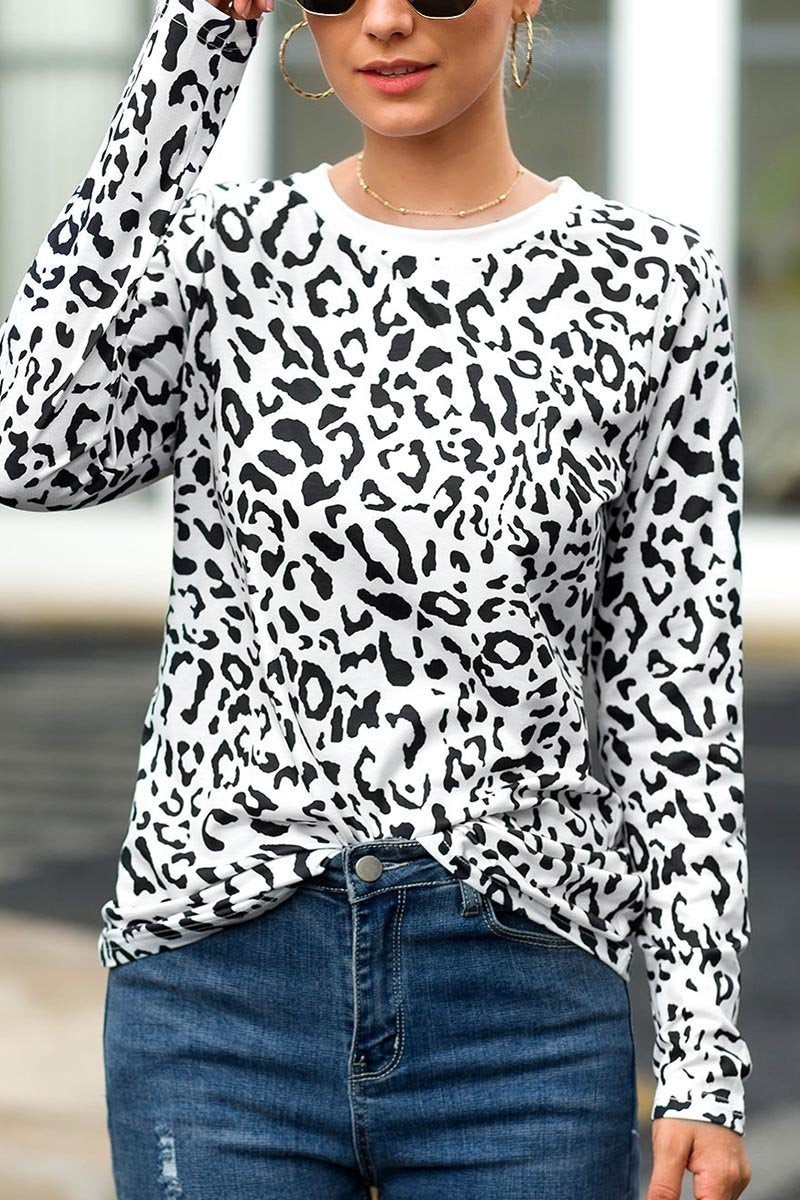 Chicindress Autumn Leopard Tops