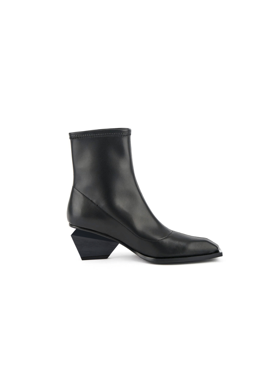 Jady Rose | Lucy Stretch Sock Ankle Boot - Black