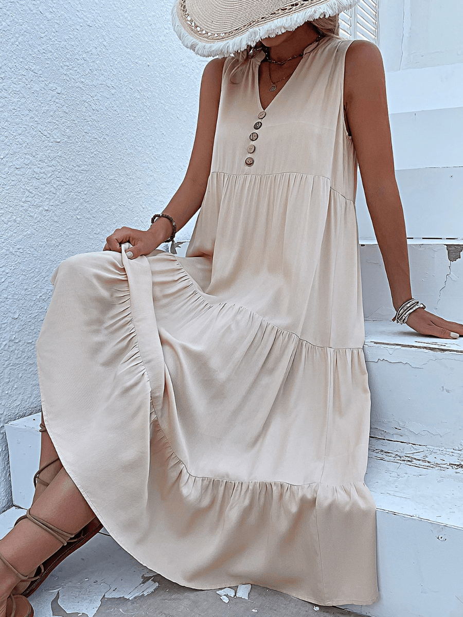 Olivian Tired Maxi Dress