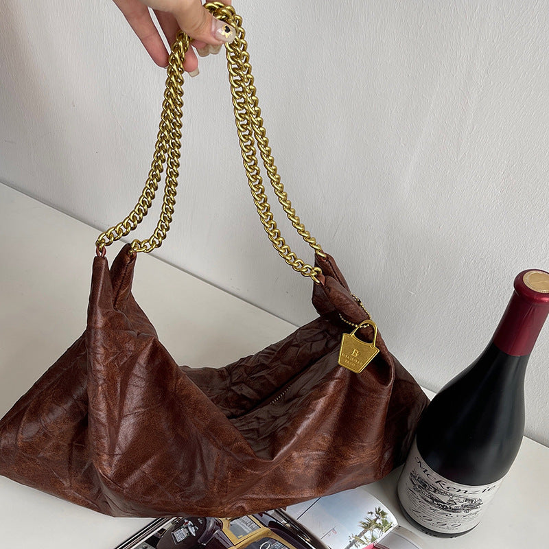 Retro-Chain Women's Fashion Dumpling Bag