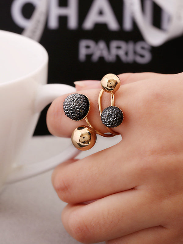 Stylish Selection Adjustable Geometric Rings Accessories