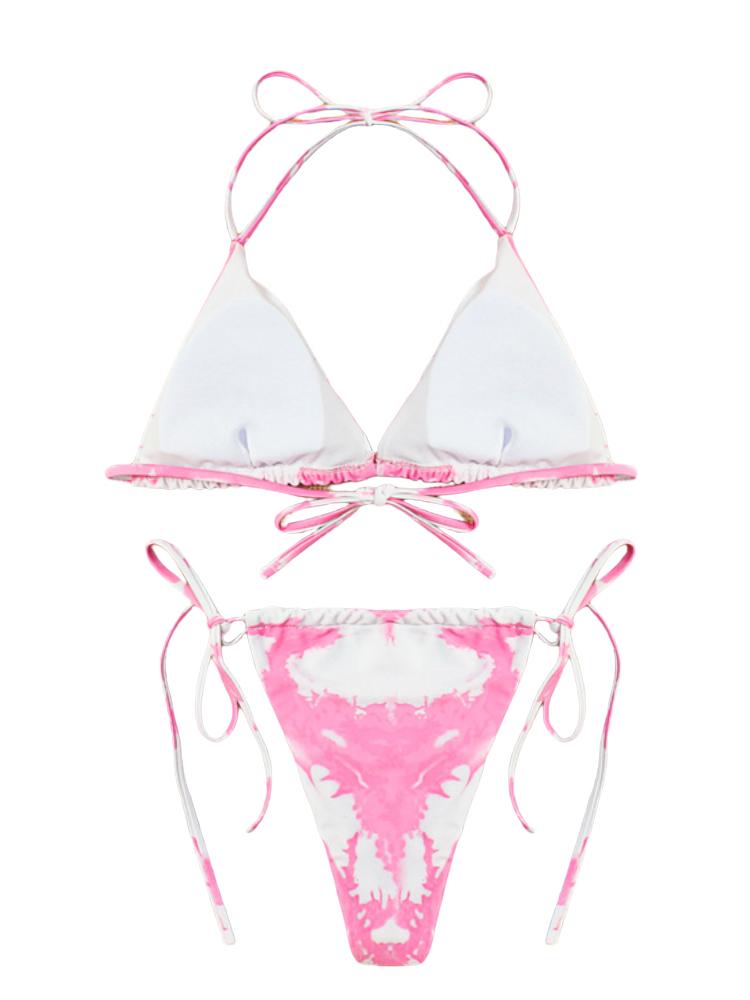 Mabel Bleach Print Bikini