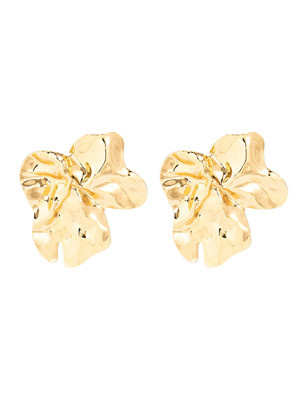 Normcore Flower Shape Earrings Accessories