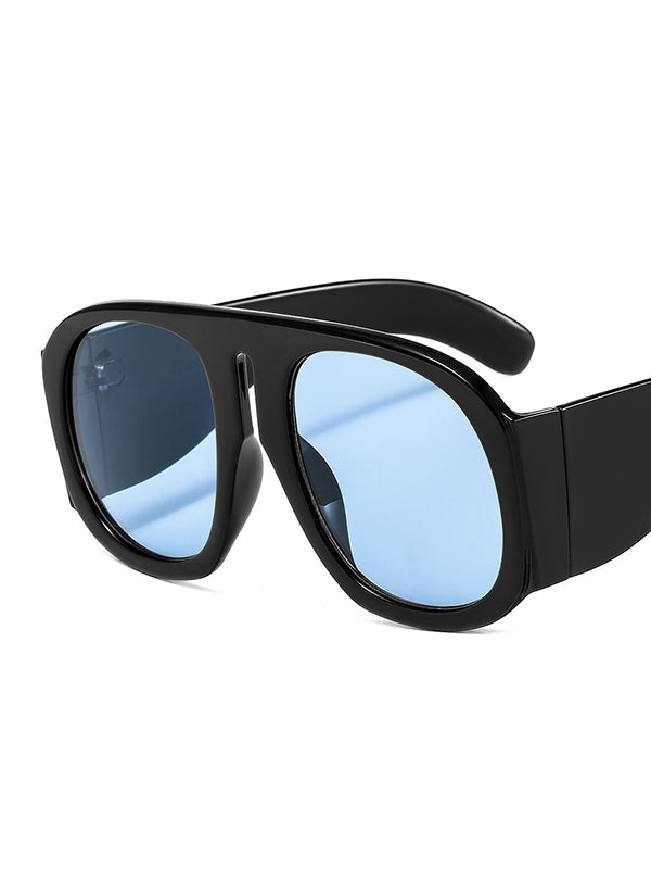 Sun-Protection Geometric Sunglasses Accessories