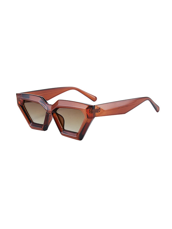 Sun-Protection Geometric Sunglasses Accessories