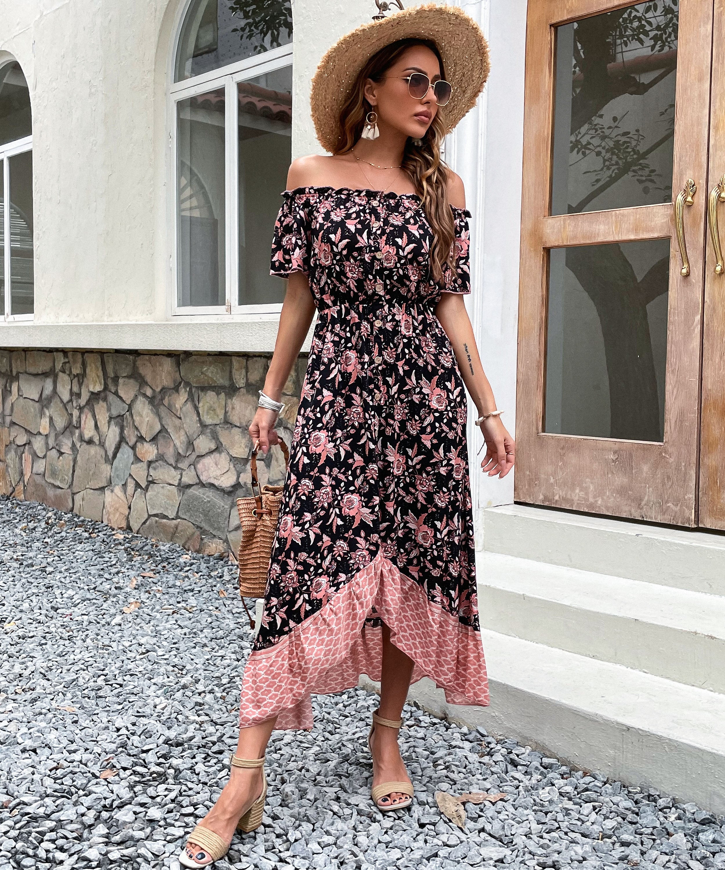 Lyrebird Floral Maxi Dress