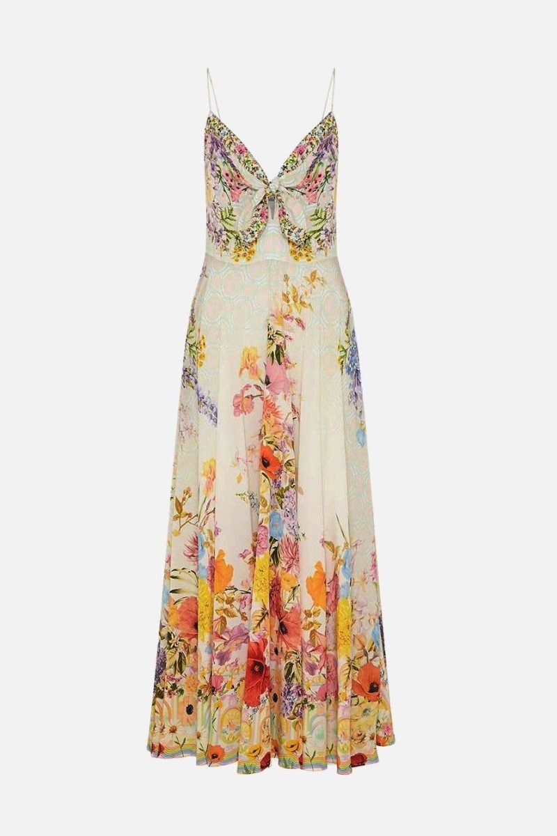 Melody Floral Printed Midi Slip Dress