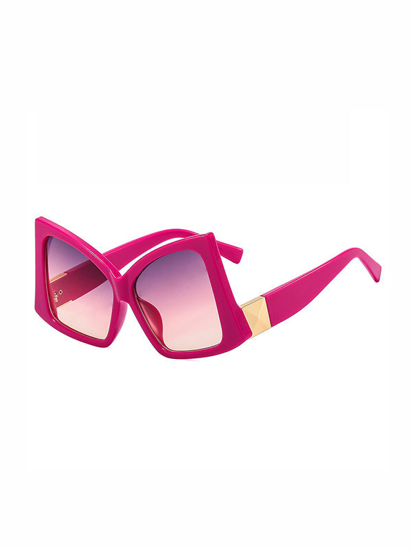 Sun-Protection Geometric Sunglasses Accessories