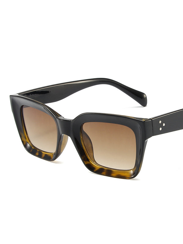 Sun-Protection Geometric Sunglasses Accessories