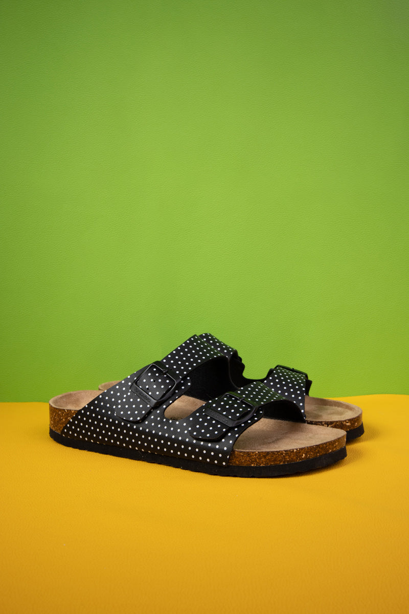 MAIBULUN | Cute You By Polka Dot Footbed Sandal