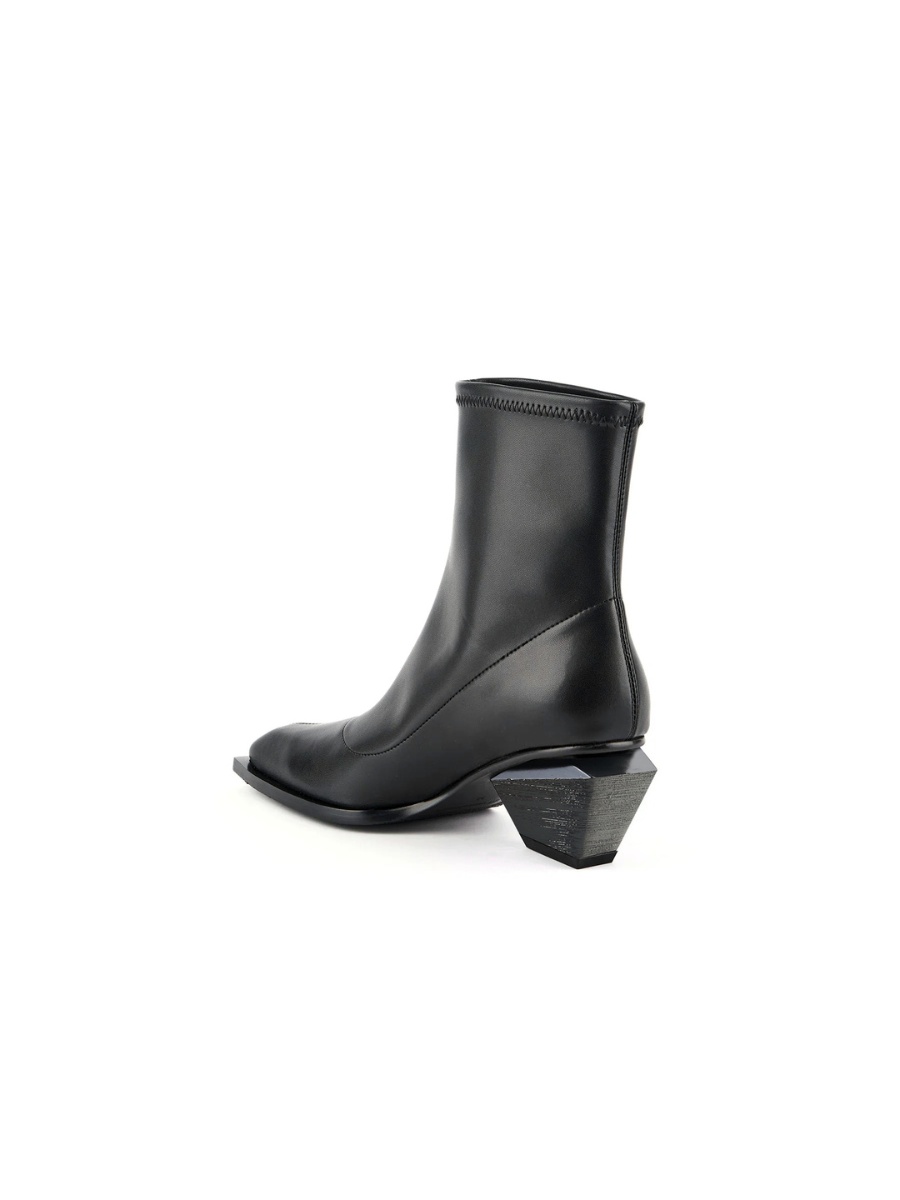 Jady Rose | Lucy Stretch Sock Ankle Boot - Black