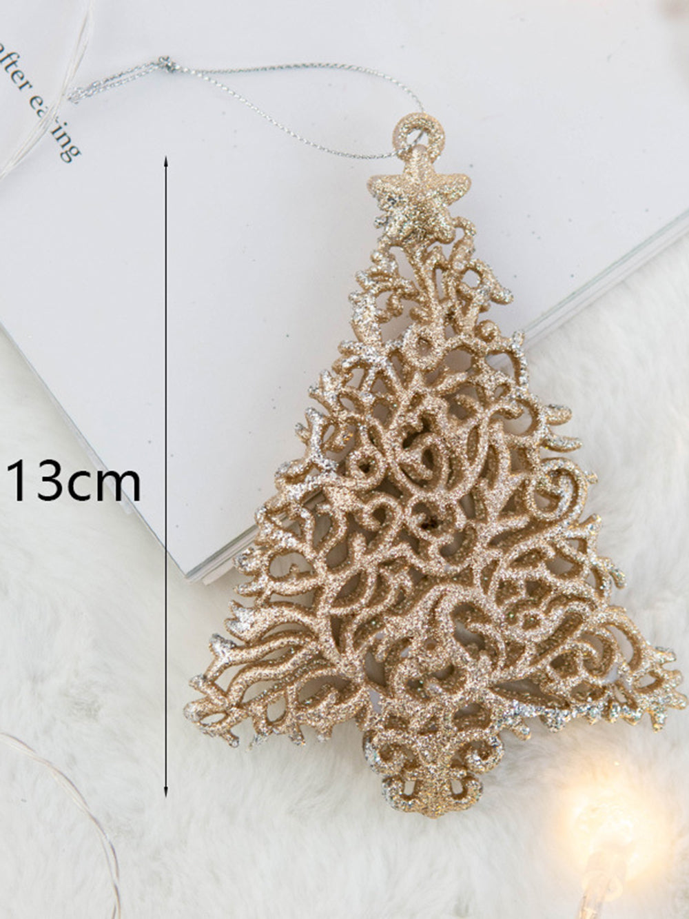 Christmas Decoration Glitter Pendant