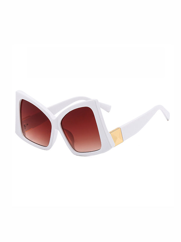 Sun-Protection Geometric Sunglasses Accessories