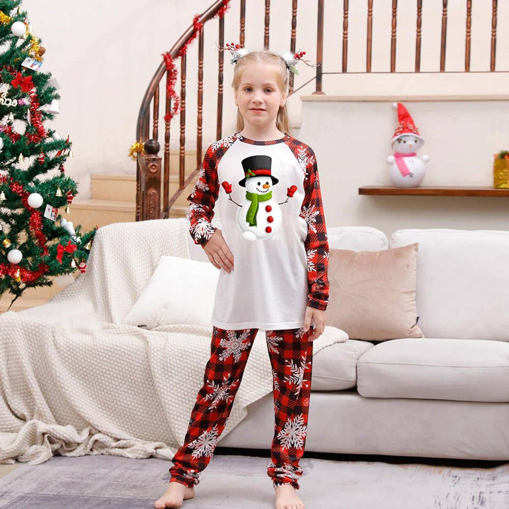 Merry Christmas Santa and Tree Matching Family Pajamas Set