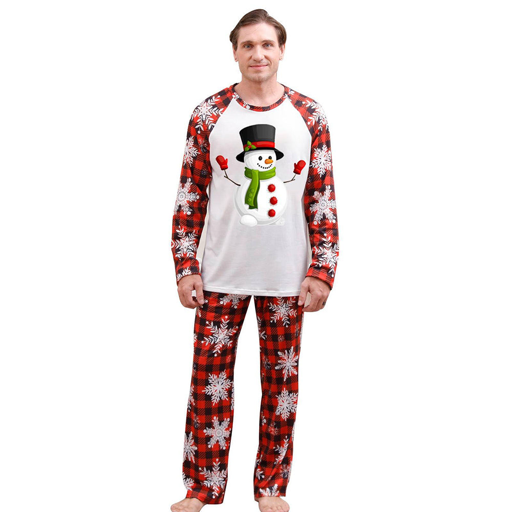 Merry Christmas Santa and Tree Matching Family Pajamas Set