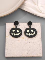 Geometric Hollow Drop Earrings