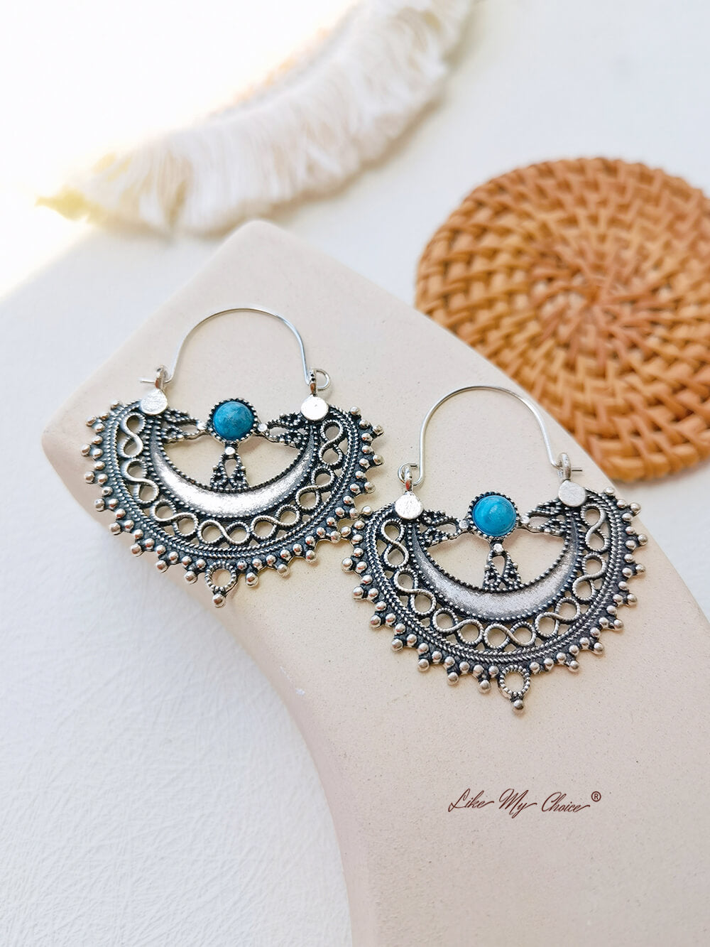 Infinity Drop Boho Earrings