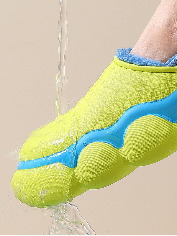 Fashion Casual Indoor Going Out Non-Slip Keep Warm Waterproof Flat Shoes