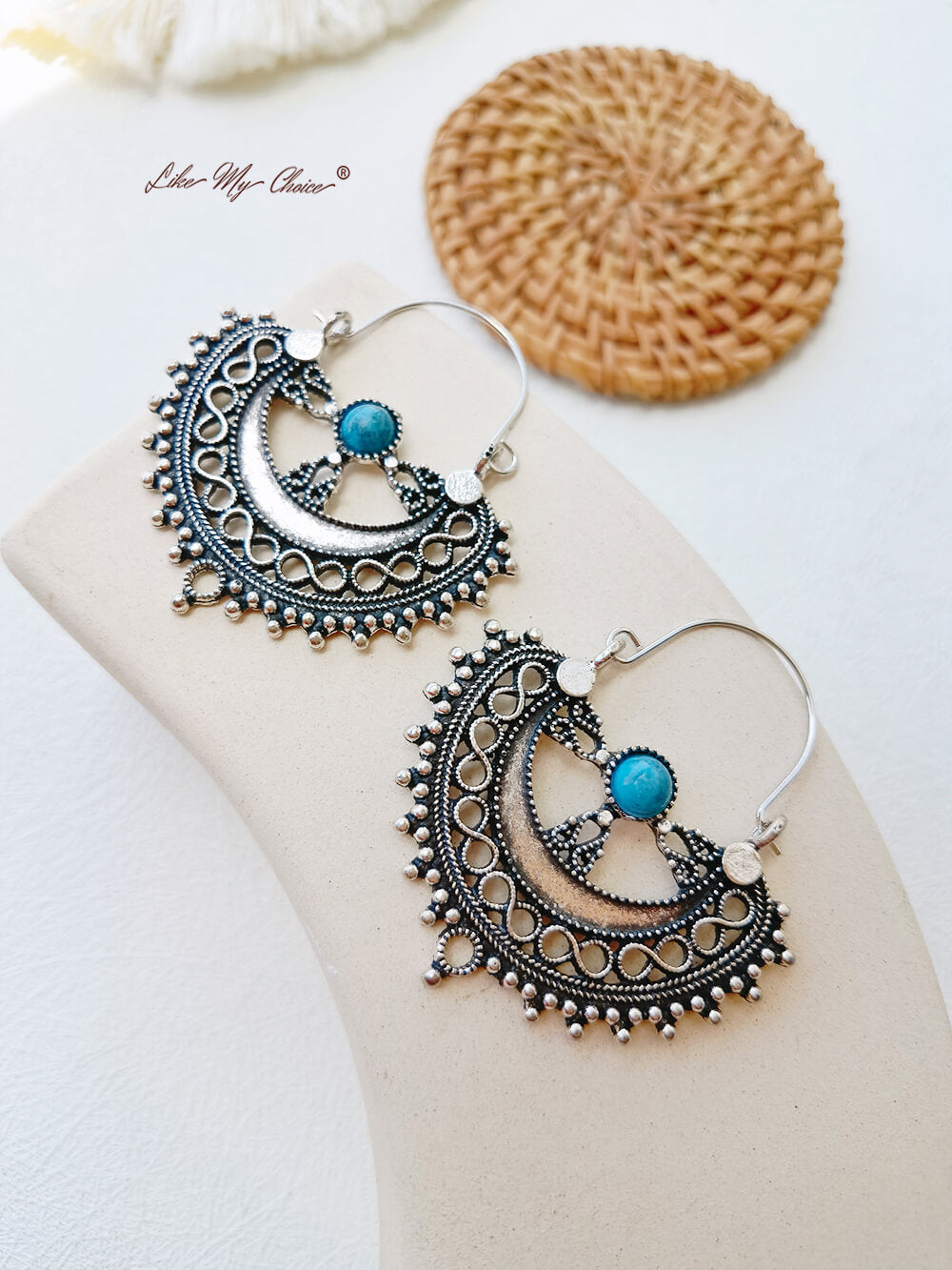 Infinity Drop Boho Earrings