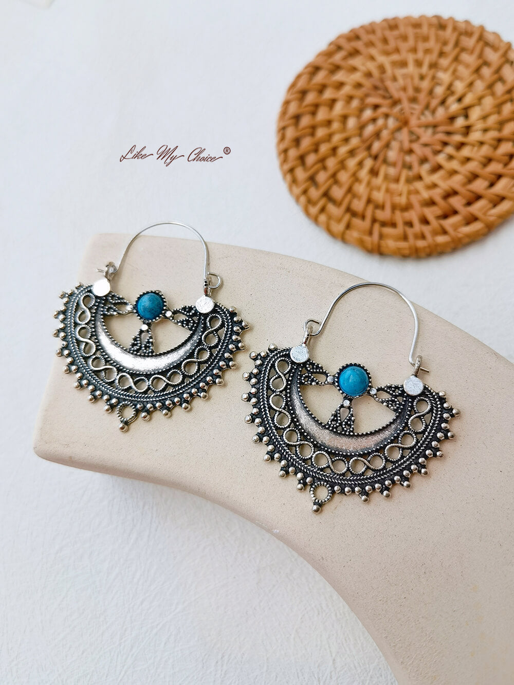 Infinity Drop Boho Earrings