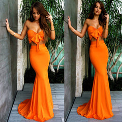 Beach Dress Summer Sexy Bandeau Sheath Dress