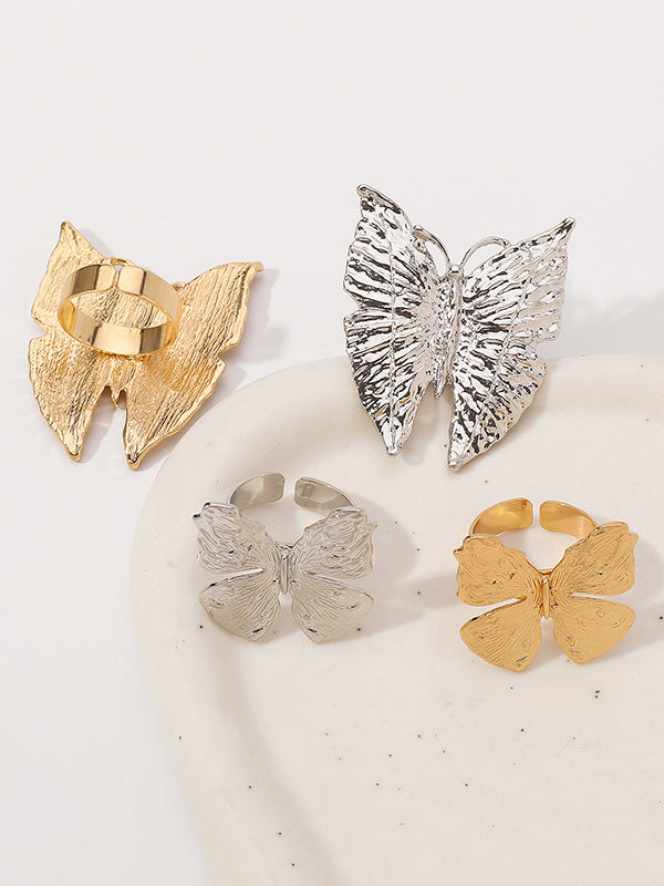 Butterfly Shape Ringent Rings Accessories