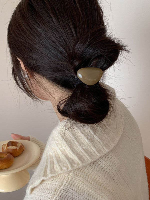 Geometric Stretch; Elastic Hair Accessories Hairbobble Hairtie Ponytailholder