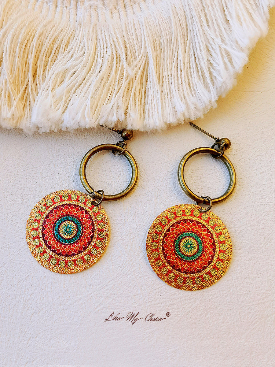 Ethnic Drop Boho Earrings