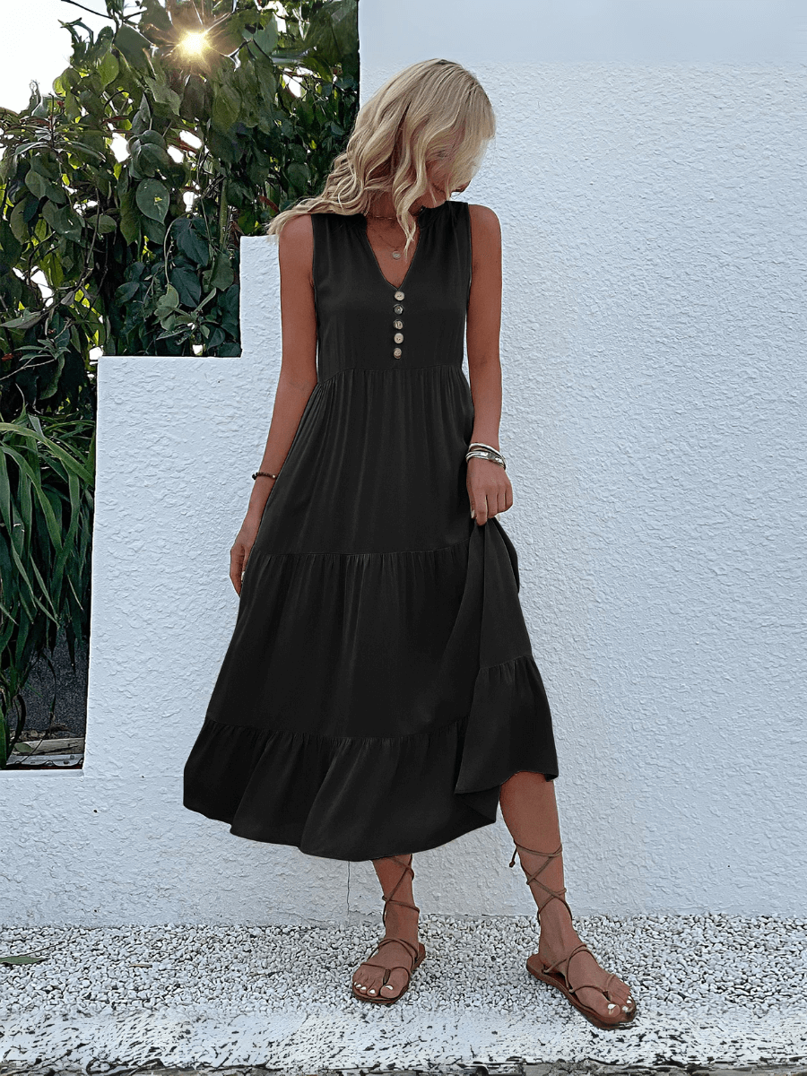 Olivian Tired Maxi Dress