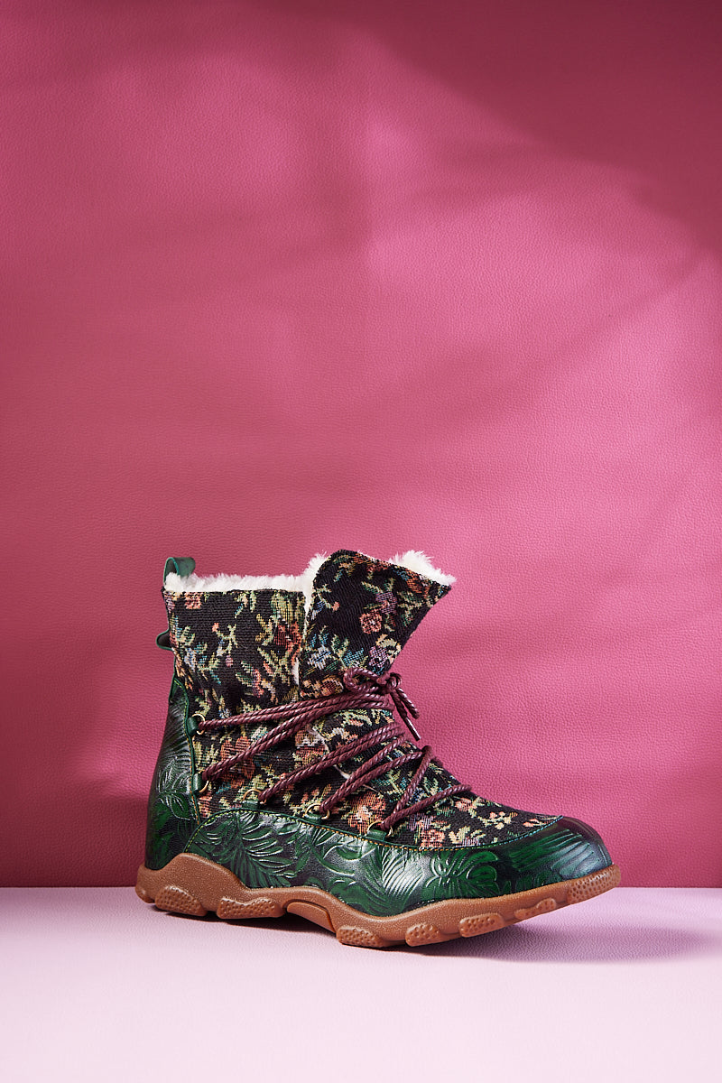 Soffia | Holiday Errands Leather Combat Boots