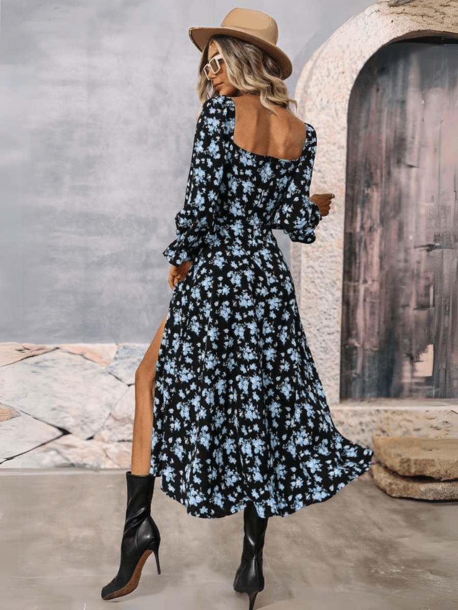 Always On My Mind Floral Maxi Dress