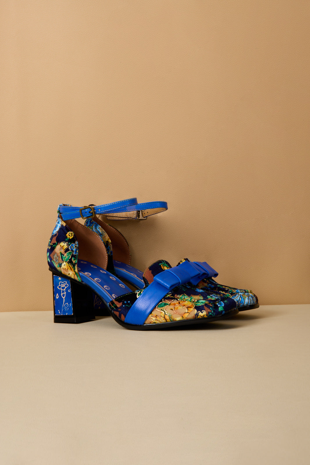 Soffia | Romantic Zephyra Floral Pump Heels