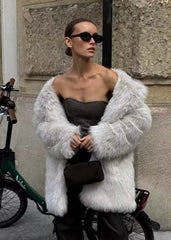 Faux Fur Luxe Coat