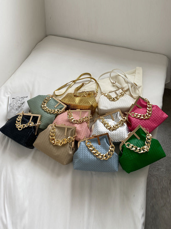 Chains Geometric Handbags