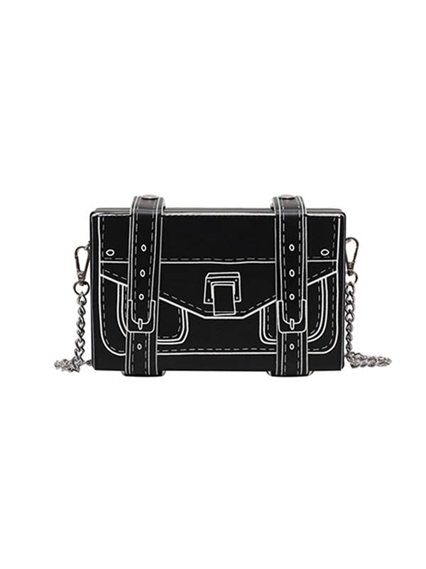 Chains Printed Crossbody Bags