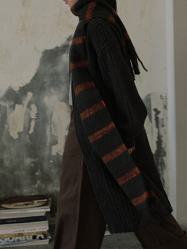 Keep Warm Striped Scarf