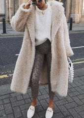 Luxe Longline Faux Fur Coat