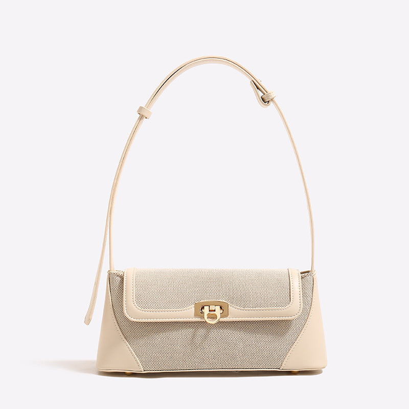 Canvas-Luxe Handbag