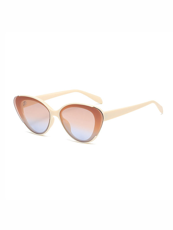 Geometric Sun Protection Sunglasses Accessories